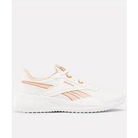 Reebok Women/'s LITE 4 Sneaker, Chalk/WASHEDCLAY/Coral, 3 UK