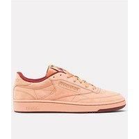 Reebok Unisex Club C 85 Sneaker, Clay Washedclay Richmaroon, 4 UK