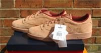 Reebok Trainers Club C 85 Revenge Sneakers Gym Sports Maroon UK 12 New In Box