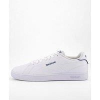 Reebok Unisex Court Clean Sneaker, FTWRWHITE/TWILIGHTBLUE/VECTORNAVY, 8 UK