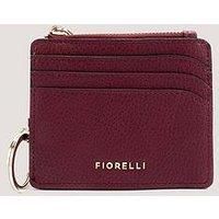 FIORELLI Women's Ciara Key Chain Card Case in Red