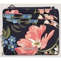 Fiorelli Women/'s Ciara Card CASE, Midnight Floral, One Size