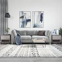 Coffee Tables 2 pcs Grey Sonoma 50x46x50 cm Engineered Wood