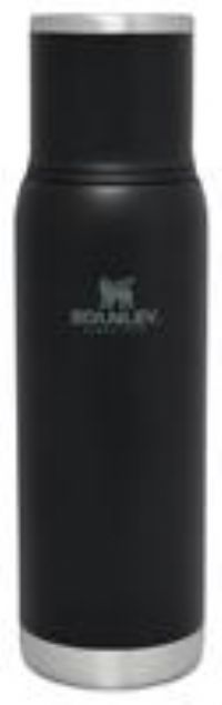 Stanley Adventure To-Go Thermal Flask 0.75L - 20 Hours Hot - 25 Hours Cold - Leakproof - Insulated Lid - BPA-Free Insulated Bottle - Dishwasher Safe - Coffee Flask - Black
