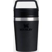 Stanley Cafe to-Go Travel Mug 0.23L - Keeps 3 Hours Hot - 4 Hours Cold - Stainless Steel Thermal Mug - Dishwasher Safe - Easy-Carry Handle - Insulated Coffee Cup - Black