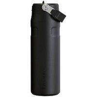 Stanley Flip Straw 2.0 Sports Water Bottle With Straw 0.7L - 10 Hours Cold - 2 Days Iced - Stainless Steel - BPA Free - Leak Resistant - Fits in Cup Holder - Dishwasher Safe - Black
