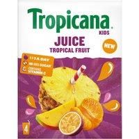 Tropicana Kids Tropical Fruit Juice lunchbox 4 x 150ml