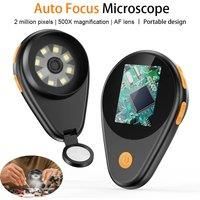 Digital Microscope Magnifier Auto Focus 2MP 500X Magnification Video Microscope for electronics