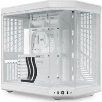 HYTE Y70 E-ATX Mid-Tower PC Case - Snow White, White