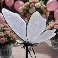 Wedding Light Butterfly with Movement Romantic Lace LED Wings Decor Road Lead Walkway Party Stage