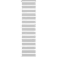 Zebra Blind Light Grey 55x230 cm Fabric Width 50.9 cm Polyester