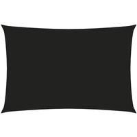 Sunshade Sail Oxford Fabric Rectangular 2x4.5 m Black