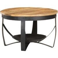 Coffee Table 68x43 cm Rough Mango Wood