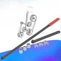 Adjustable Car Lazy Wheel Belt Tightening Wrench Extended Rod Adjustable Throttle Tightener