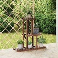 Flower Stand 81x25x75.5 cm Solid Wood Fir