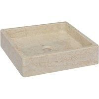Sink Cream 40x40x10 cm Marble