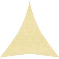 Sunshade Sail 160 g/m Beige 5x7x7 m HDPE