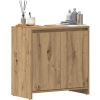 Bathroom Sink Cabinet Artisan Oak 60x33x60 cm Engineered Wood
