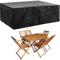 Garden Furniture Cover 8 Eyelets 242x162x100 cm