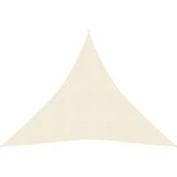 Sunshade Sail 160 g/m Cream 4.5x4.5x4.5 m HDPE