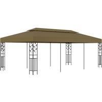 Gazebo 6x3 m Taupe 180 g/m