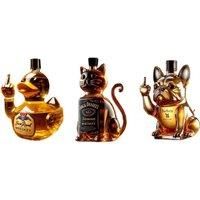 Charming Hand-Blown Animal-Shaped 300ml Borosilicate Glass Whiskey Bottle