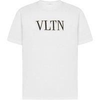 VLTN Embroidered White T-Shirt