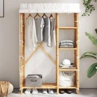 Wardrobe 110x45x170 cm Bamboo