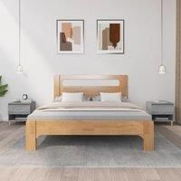 Bedside Tables 2 pcs Grey Sonoma 50x46x50 Engineered Wood