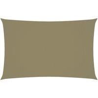 Sunshade Sail Oxford Fabric Rectangular 2x4.5 m Beige