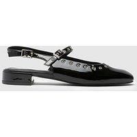 Schuh Loven Eyelet Mary Jane - Black
