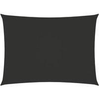 Sunshade Sail Oxford Fabric Rectangular 2.5x4.5 m Anthracite