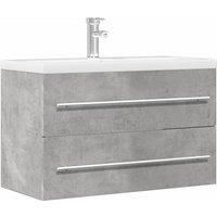 Sink Cabinet Artisian Oak 80x38.5x48 cm Engineered Wood