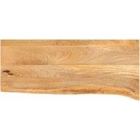 Table Top Live Edge 70x20x3.8 cm Solid Wood Mango