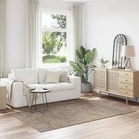 Shaggy Rug with Latex Backing Brown 160x230 cm