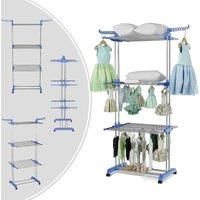 3 Tier Clothes Airer - Indoor Outdoor Clothes Rack