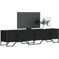 TV Cabinet Black 180x34x41 cm Engineered Wood