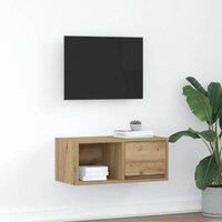 TV Cabinet Artisan Oak 60x31x25.5 cm Engineered Wood