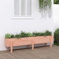 Garden Raised Bed 160x30x38 cm Solid Wood Douglas