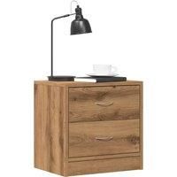 Bedside Cabinets 2 pcs Artisian Oak 40x30x40 cm Engineered Wood