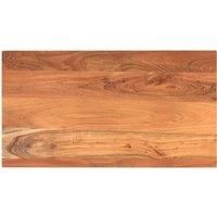 Table Top 120x50x3.8 cm Rectangular Solid Wood Acacia