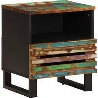 Bedside Cabinet 40x33x46 cm Solid Wood Reclaimed