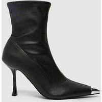 Schuh Babette Stretch Point Boot - Black