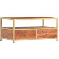Coffee Table 90x50x40 cm Solid Acacia Wood