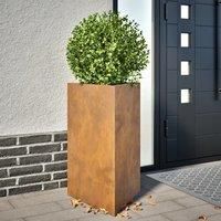 Garden Planters 2 pcs Triangular 50x43x75 cm Corten Steel