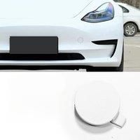 Auto Car Front Bumper Tow Hook Eye Cover Trim Trailer Cap Plug for Tesla Model 3 Automobiles Parts