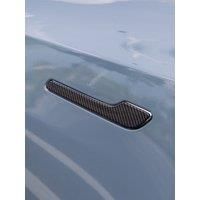 For Tesla 2025 Model 3 Y Carbon Fiber Styling Car Door Handle Wrap Cover Decorative Stickers Anti-scratch ABS Protector Sticker