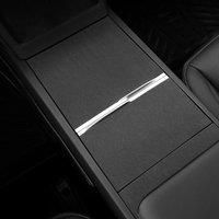 For Tesla 2025Model 3 Y Highland abs Console Panel Grain Film Central Control Car dashboard cover
