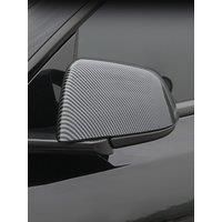 for Tesla Model Y 2021-2024 Bright black Rearview Mirror Cover Side Mirror Shells Add on Frame