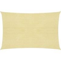 Sunshade Sail 160 g/m Beige 2x3 m HDPE